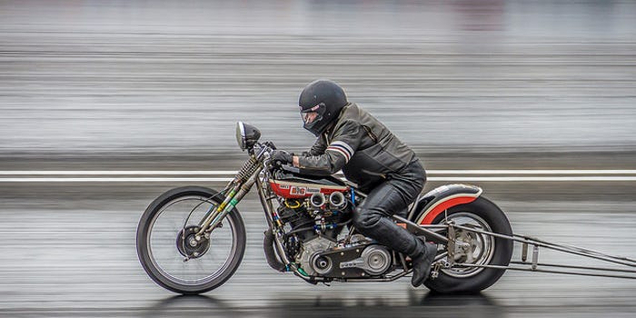 Custom motorcycle Drag bike