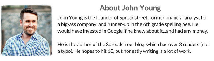 Bio for Spreadstreet