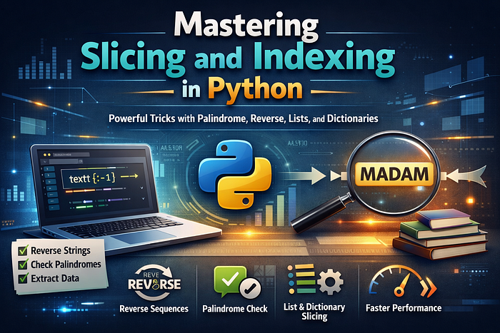 Mastering Python Slicing and Indexing: Reverse Strings, Check Palindromes & Optimize Lists…