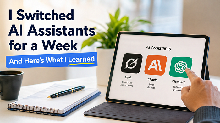 I Switched AI Assistants for a Week And Here’s What I Learned