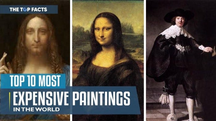 10 Most expensive paintings.