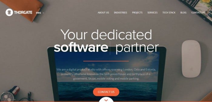 Thorgate -Top Bespoke Software Development Company