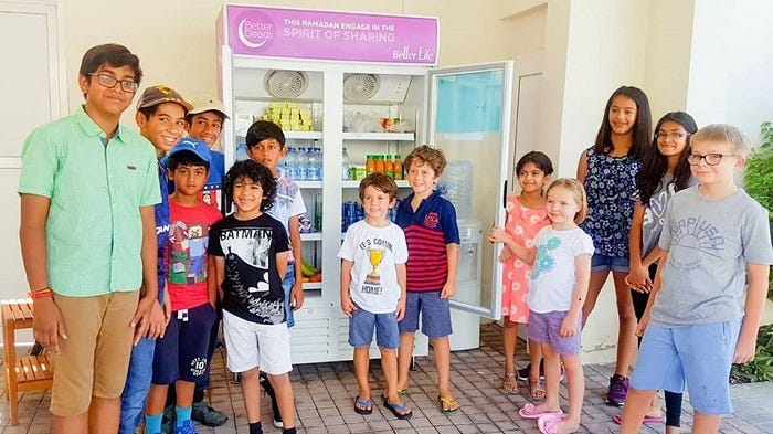 Ramadan sharing fridges