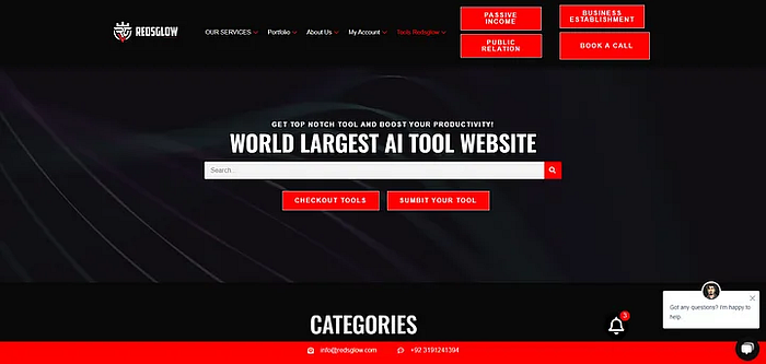 Tools Redsglow: Best AI Tools Directory
