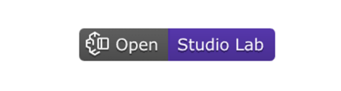 Open in Studio Lab icon (Image by authors)