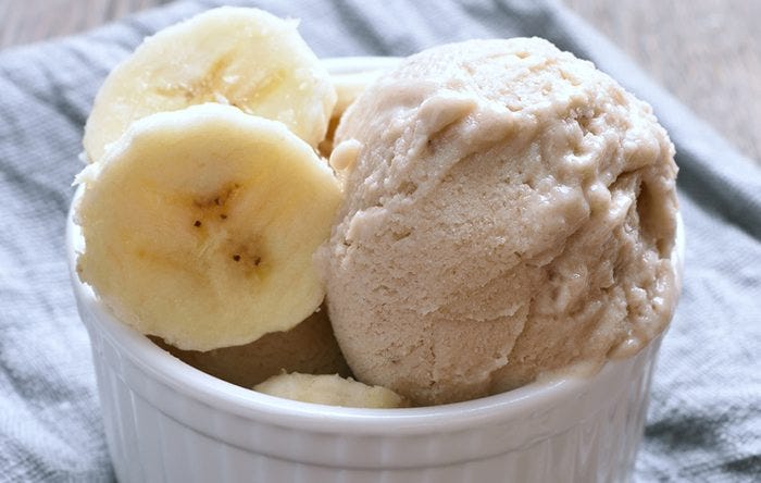 Banana ice cream