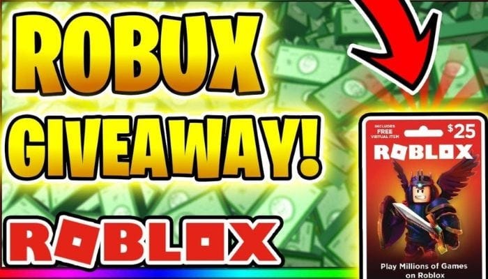 Robux Give Away