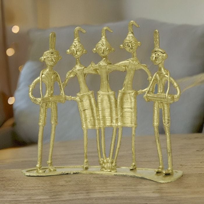 Dhokra Tribal Dancing Group | Home Decor