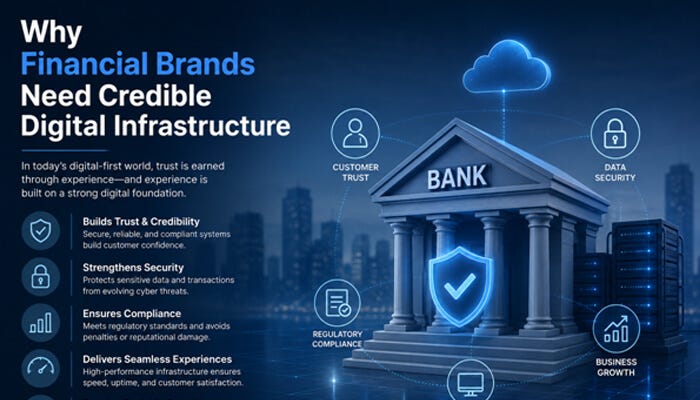Why Financial Brands Digital Infrastructure Is Critical for Success