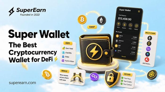 Super Wallet — лучший криптовалютный кошелек для DeFi