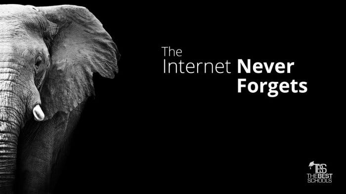 Elephant — The Internet Never Forgets