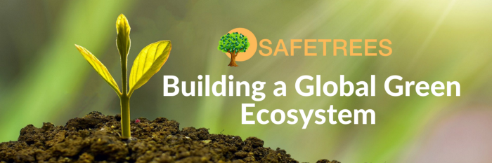 SAFETREES safe trees sustainability climate change crypto trees token