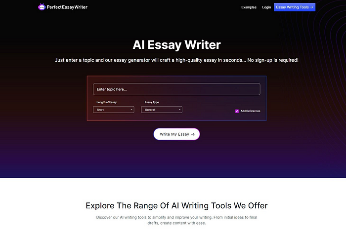 PerfectEssayWriter.ai