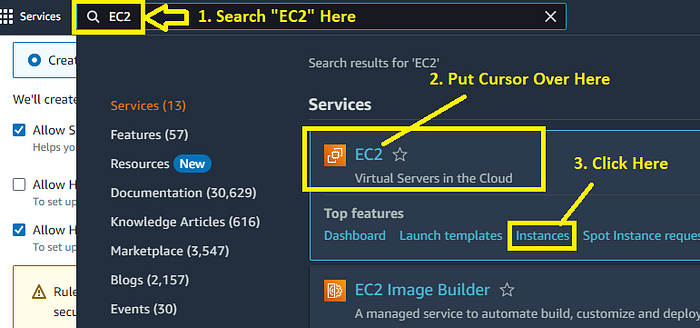 Search EC2