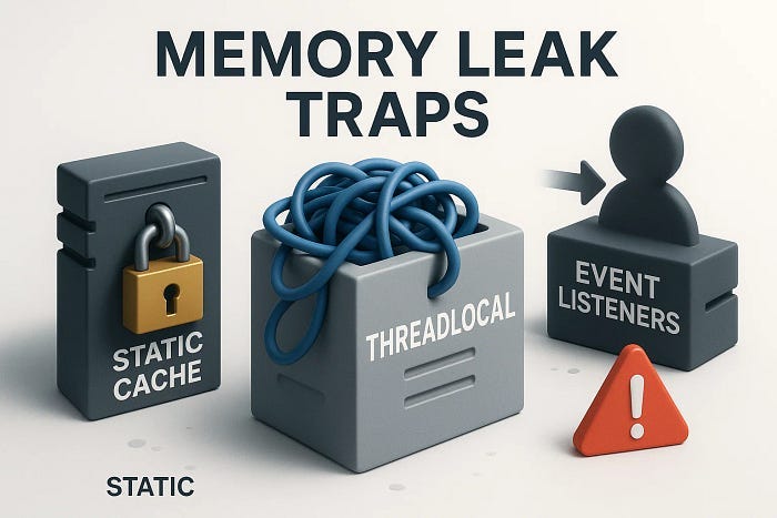 6 Hidden JVM Memory Leaks — That Can Wreck Your App Overnight