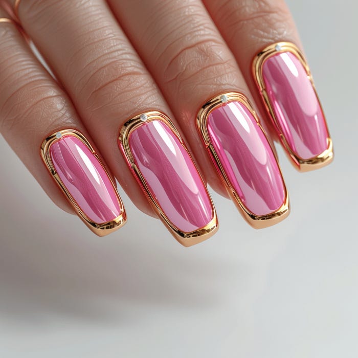 Pretty Pink Nails