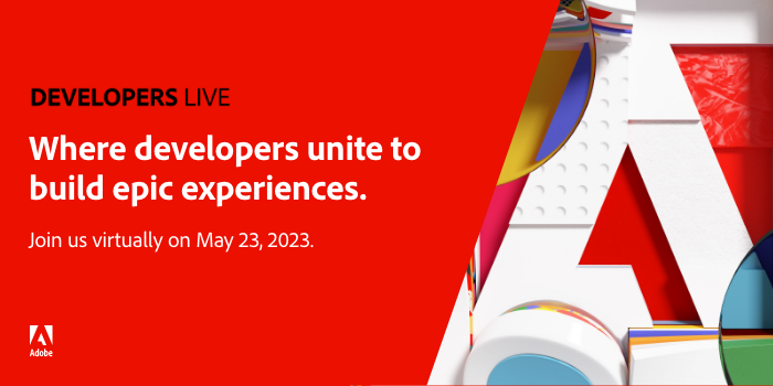 Adobe Developers Live