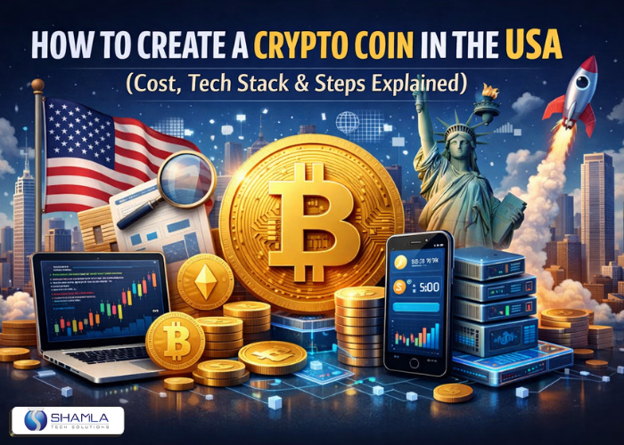How to Create a Crypto Coin in the USA (Cost, Tech Stack & Steps Explained)