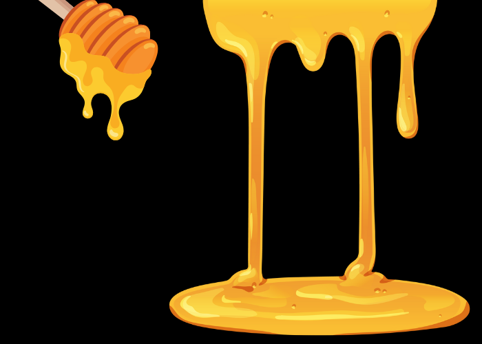 honey dripping
