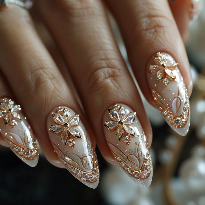 Wedding Nails 2024