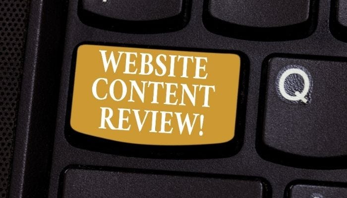 Review Your Website Content