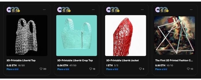 NFT, DAO, Community, 3D printer