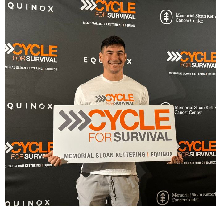 Doc Tyler Bigenho at Cycle For Survival Event