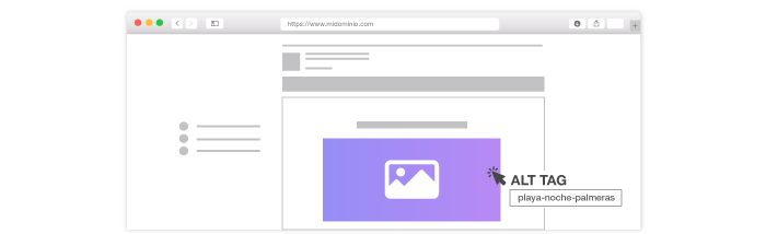 Ilustración de la etiqueta "alt"
