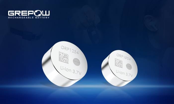 Grepow Latest Rechargeable Lithium-ion Button Cells