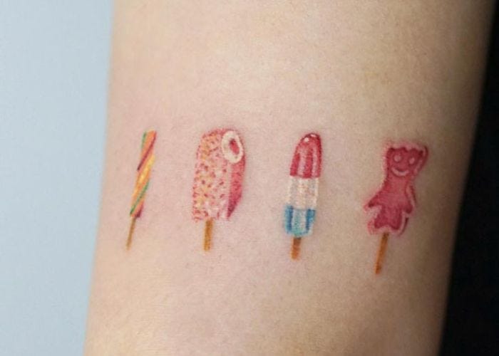 Dessert Tattoo Designs