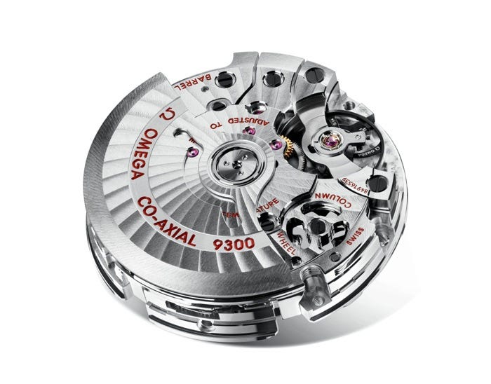 Omega’s in house co-axial 9300 calibre movement
