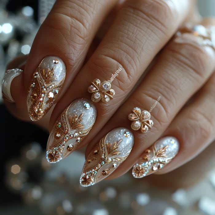 Wedding Nails 2024