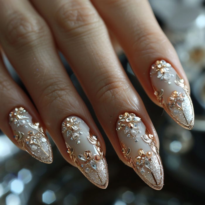 Wedding Nails 2024