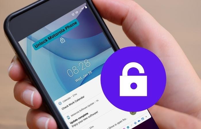 how to unlock pin lock on motorola without data reset