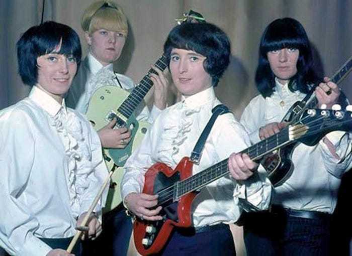 photo of 60’s English all-female rock band The Liverbirds