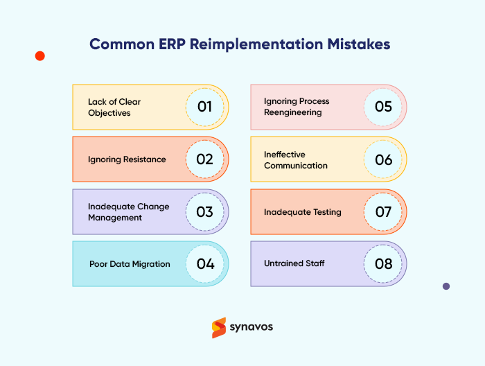 Common ERP Reimplementation Mistakes