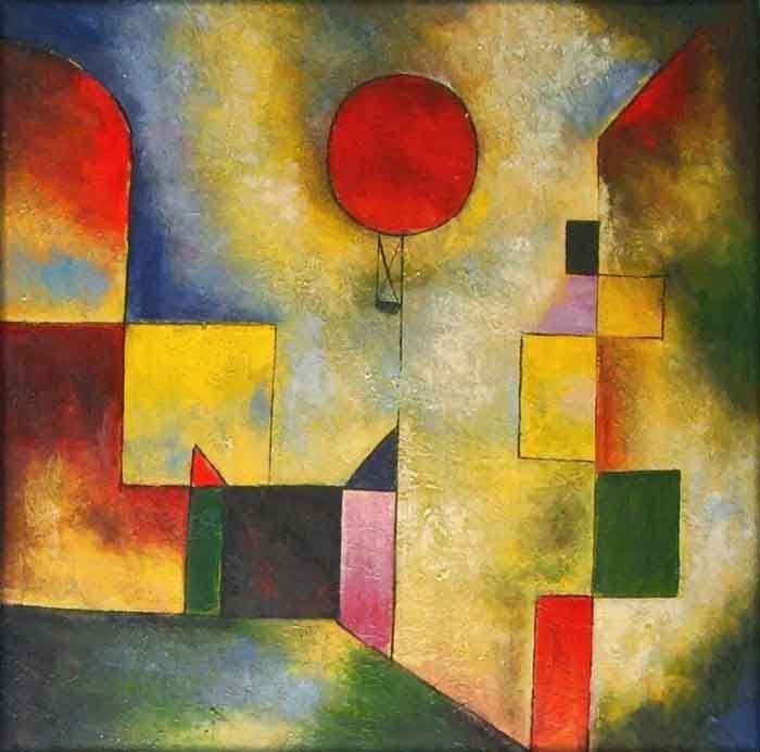 Paul Klee. Red Balloon (1922) | Museu Solomon R. Guggenheim