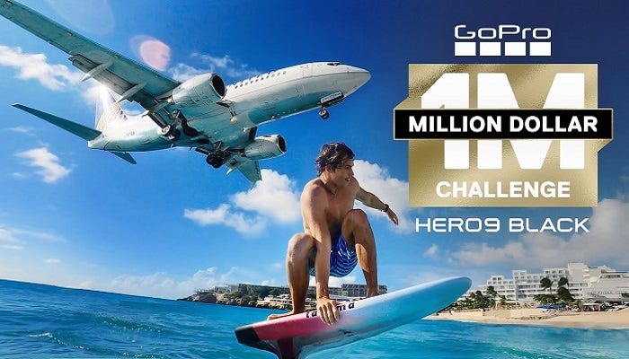 HERO9 Black Million Dollar Challenge