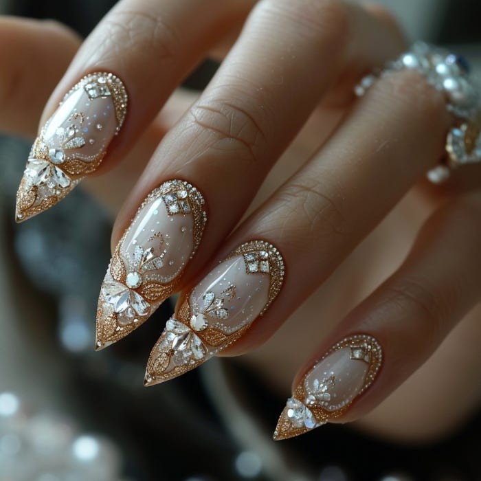 Wedding Nails 2024