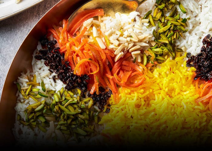 Persian jeweled rice