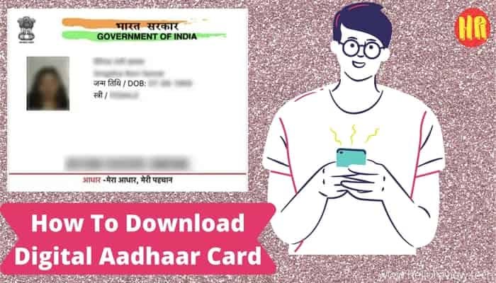 how to download digital Aadhar card