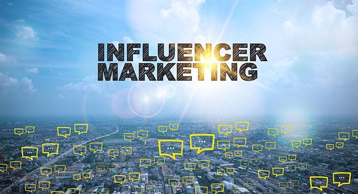 What makes influencer marketing the best channel to reach out to potential clients during this…