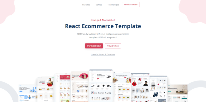 Bazar Pro multipurpose react ecommerce template