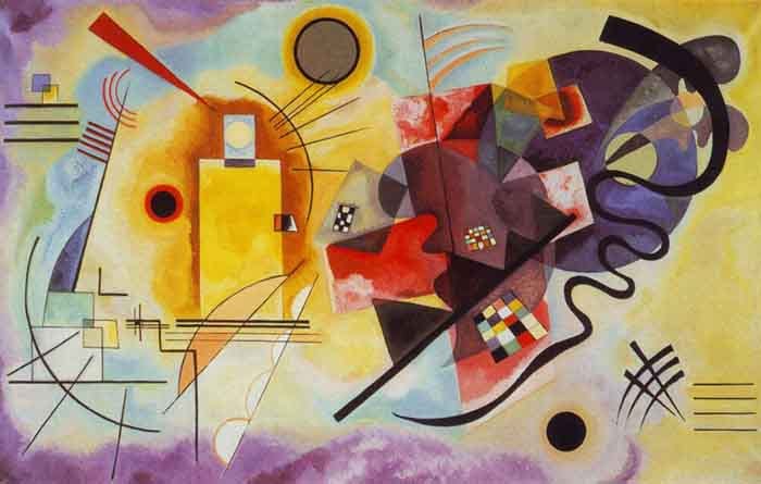 Wassily Kandinsky. Amarelo-Vermelho-Azul (1925) | Musée National d’Art Moderne