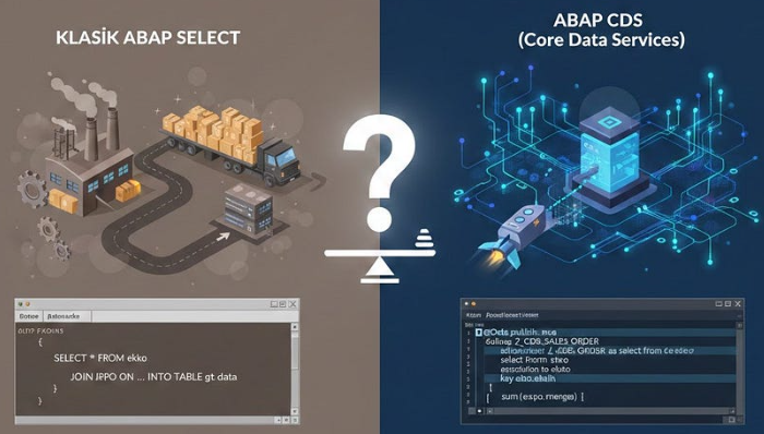 CDS vs Klasik ABAP SELECT: Hangisi ne zaman?