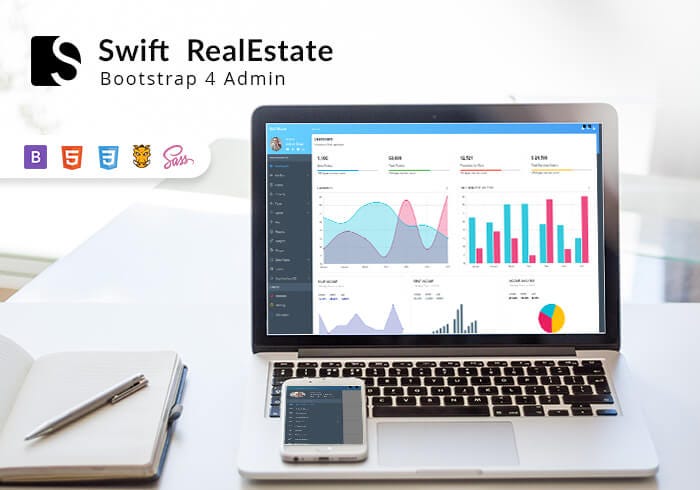 Swift Realestate Bootstrap Admin