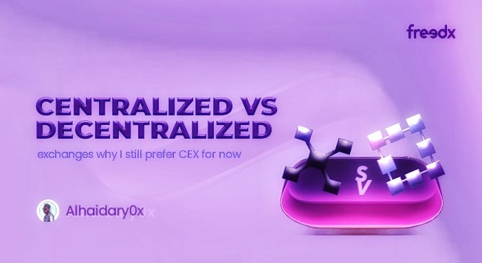 Centralized vs Decentralized Exchanges Why I Still Prefer CEX ‎