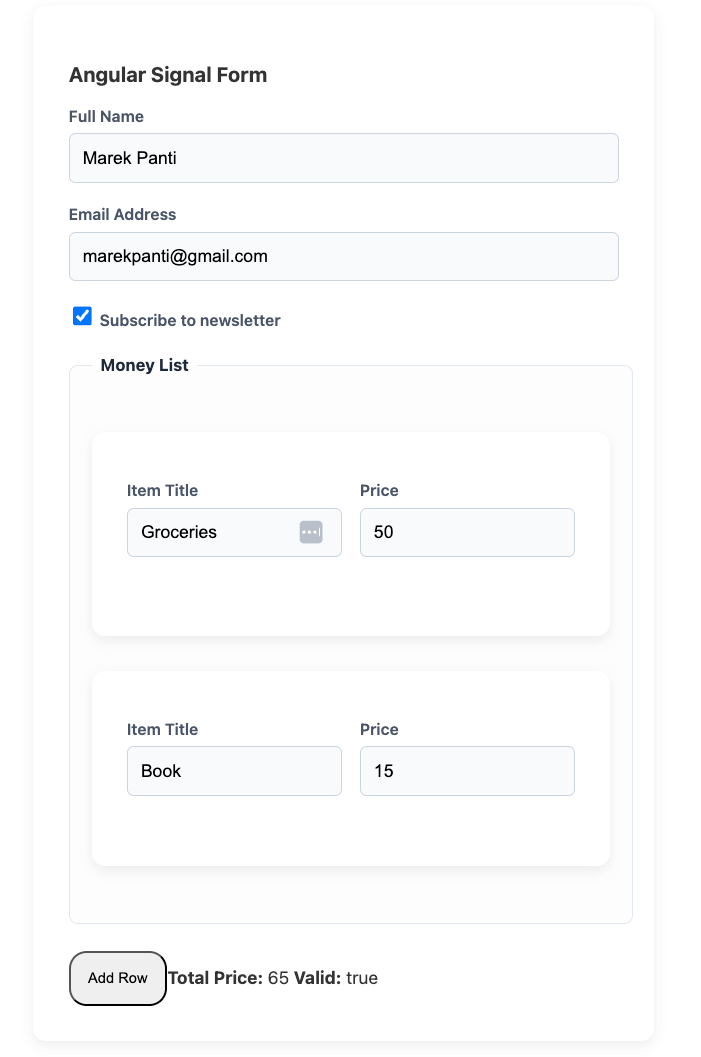 From Reactive Forms to Angular Signal Forms