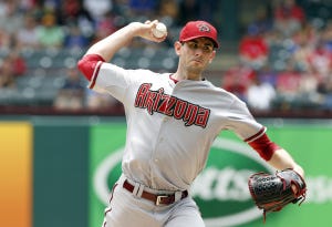 Here is Brandon McCarthy pitching for the Diamondbacks. 