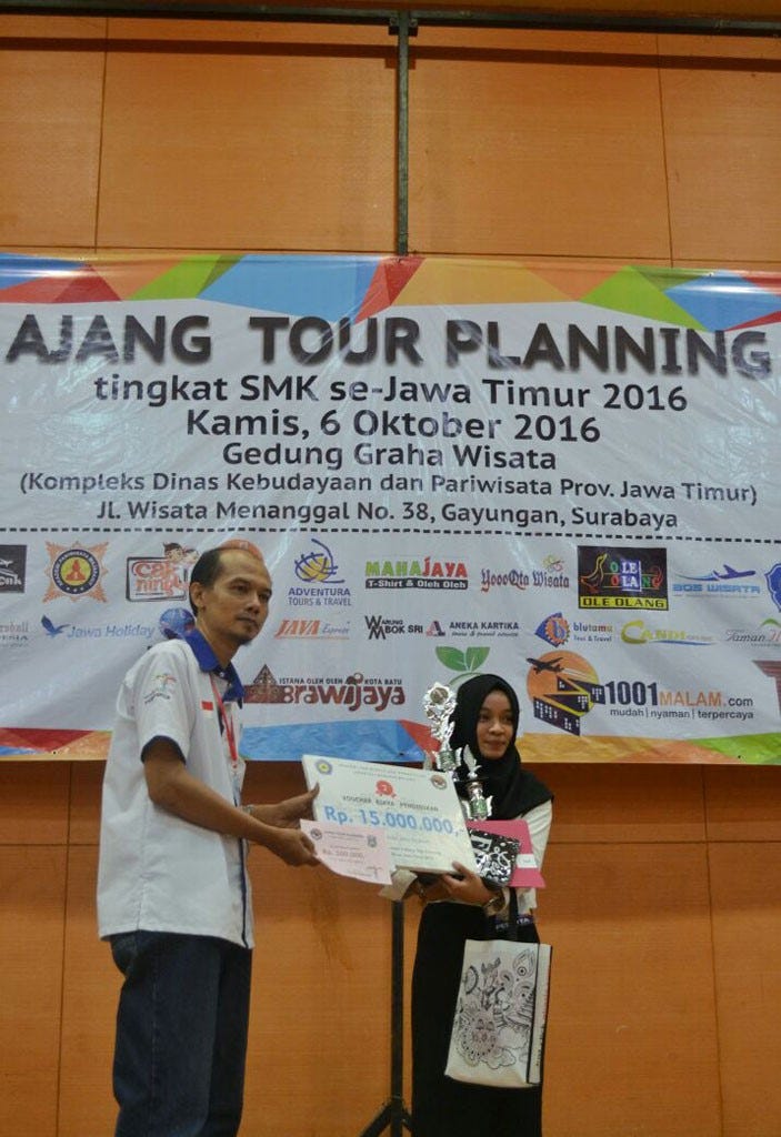 juara ajang tour travel